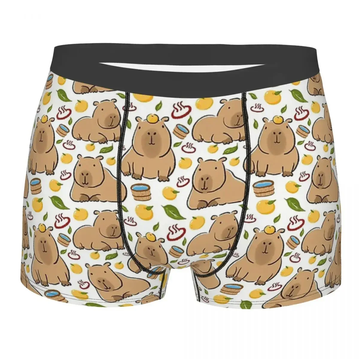 Трусы-боксеры Yuzu Onzen для ванны мужское нижнее белье с животными каппибара