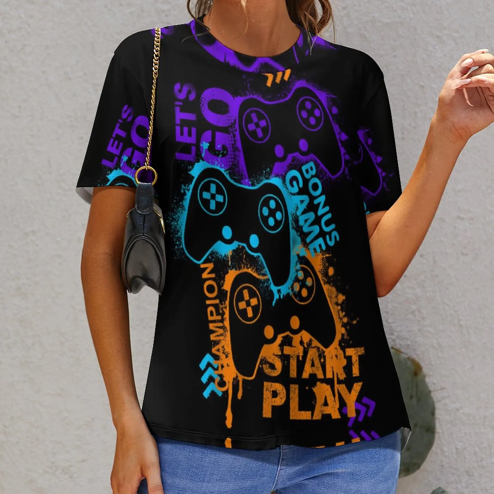 

Funny Graphic Gamer Game Player for Boys (2) Top Tee top Quality Fitness USA Size