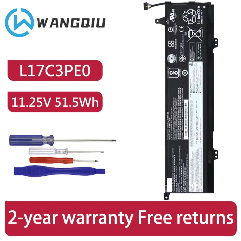 Аккумулятор L17C3PE0 L17L3PE0 для ноутбука Lenovo Yoga 730-15IKB 730-15IWL 730-15IKB(81CU) 730-15IWL-81JS Series