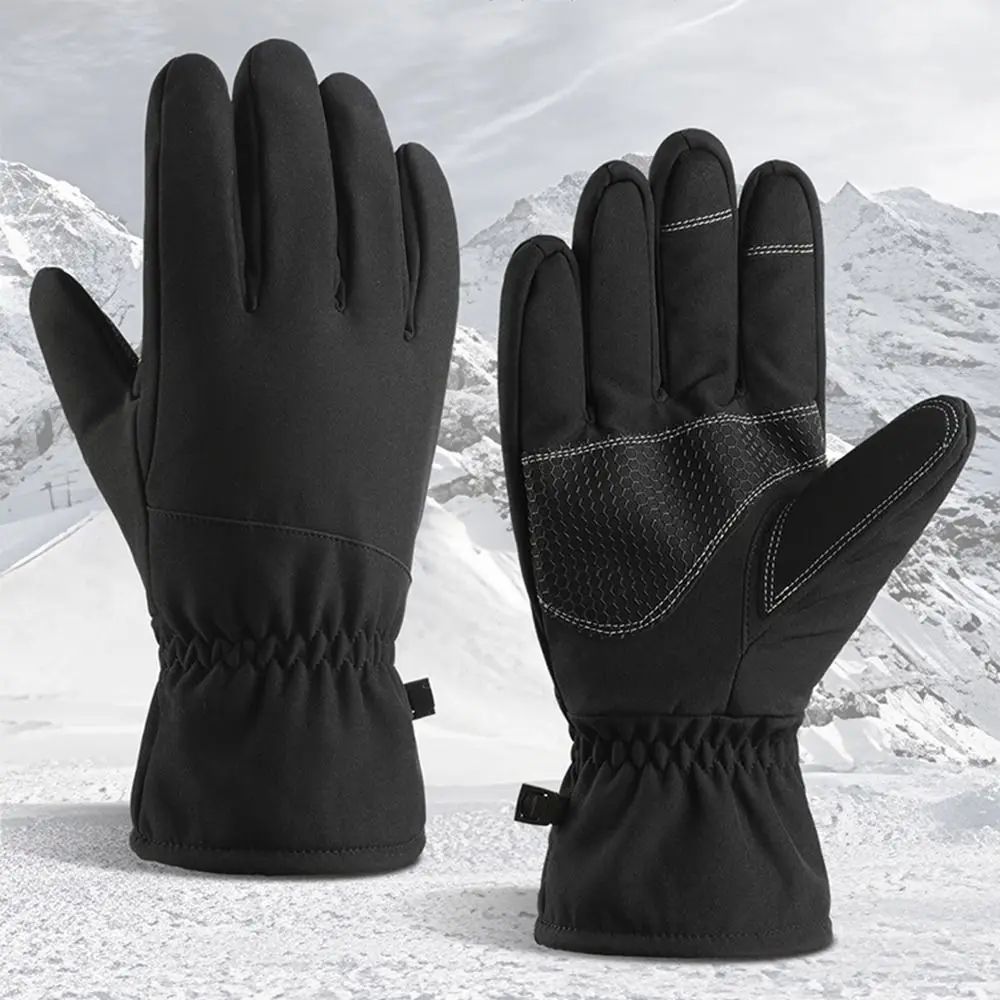 

Thickening Anti-slip Ski Gloves Womem Men Waterproof Windproof Touch Screen Gloves Camouflage Winter Warm Men's Sports Gloves