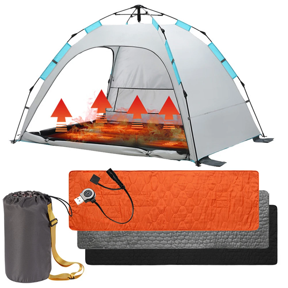 Спальный Мешок С USB-подогревом Зимний Матрас Подогревом Для Кемпинга И Контролем