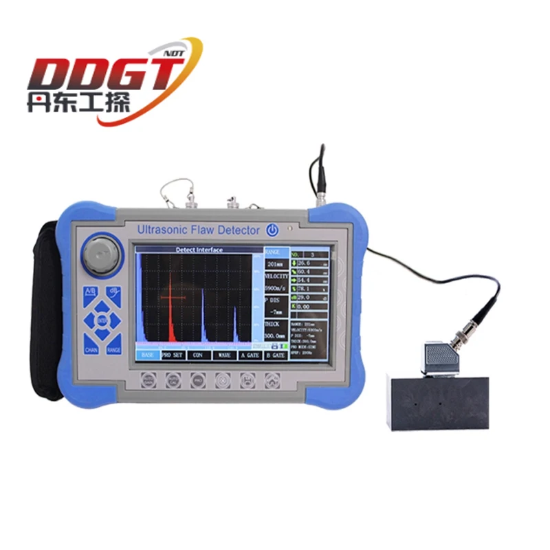 

Pipeline welding inspection 0~15000mm Portable TouchScreen Ultrasonic Flaw Detector DGT-9103 Weld Testing Equipment