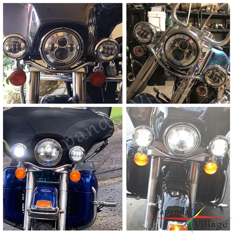 Подставка для указателей поворота мотоцикла Harley Electra Glide Road King FLHX FLHXXX 1997-2013