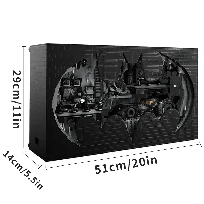 В наличии 3981 шт. коробка для теней автомобильный строительный блок модель сборки