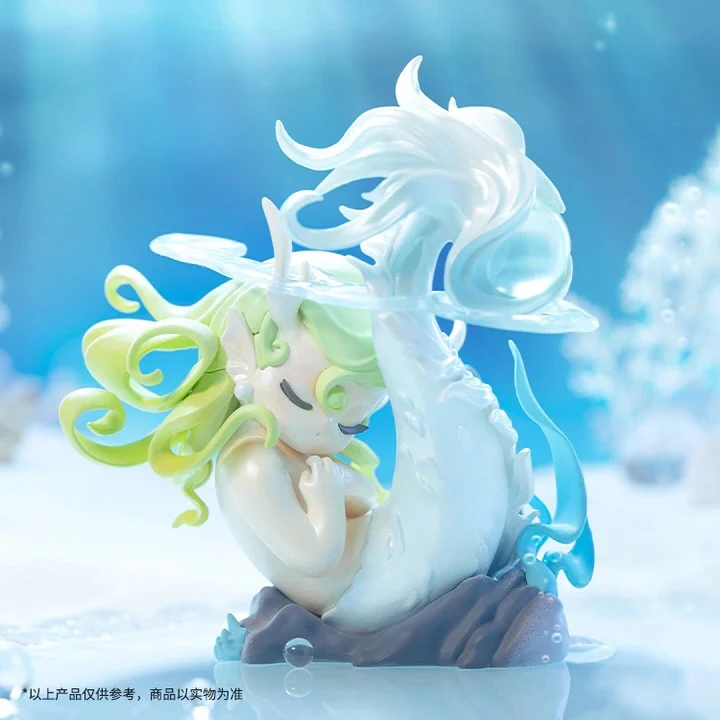 Цена Милая аниме-фигурка, подарок, коробка сюрпризов, оригинальная серия Sleep Ocean Elf, глухая коробка игрушки, модель подтверждена стилем