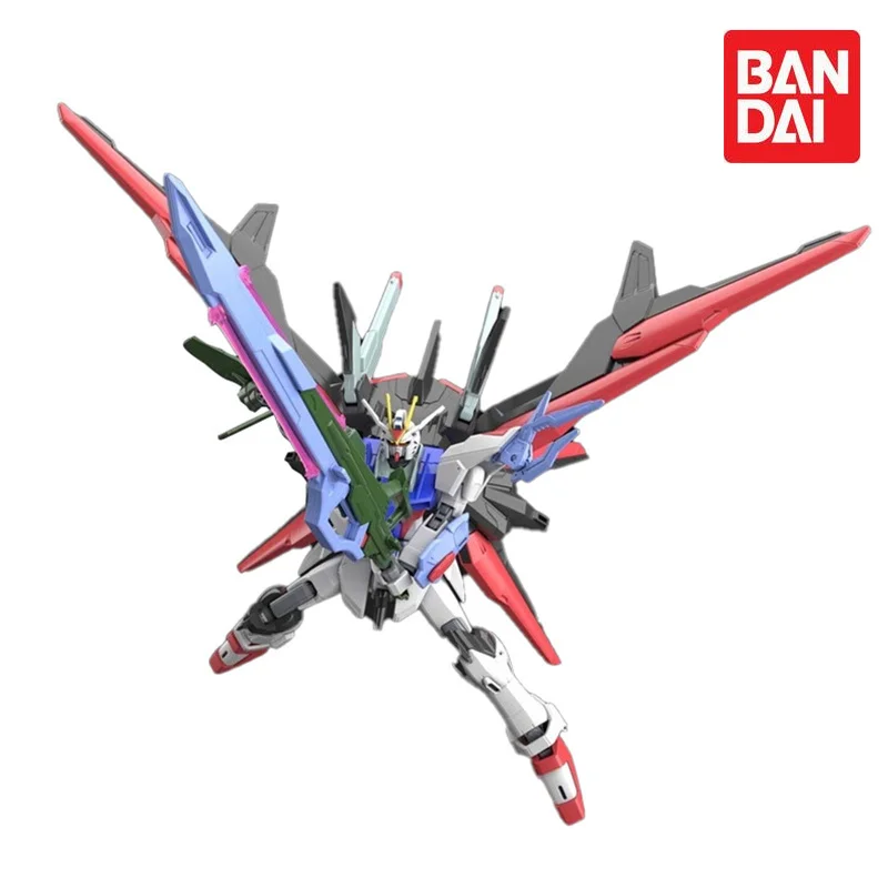 

Bandai Original Anime HG Gundam Breaker Batlog Gundam Perfect Strike Freedom 1/144 Ornament Collection Gift Cool My Melody