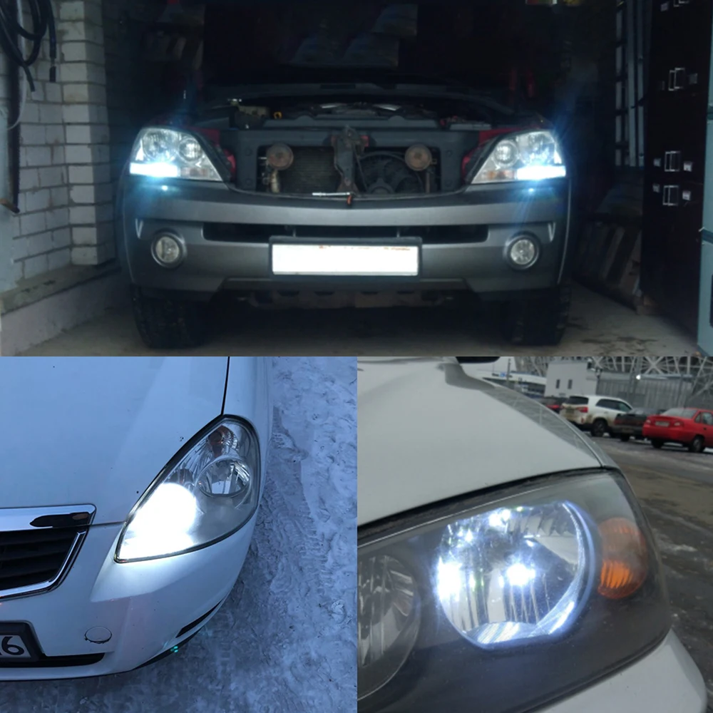 10 шт. T10 W5W светодиодов 7020 194 168 12 В автомобильный светодиодный клиновой указатель