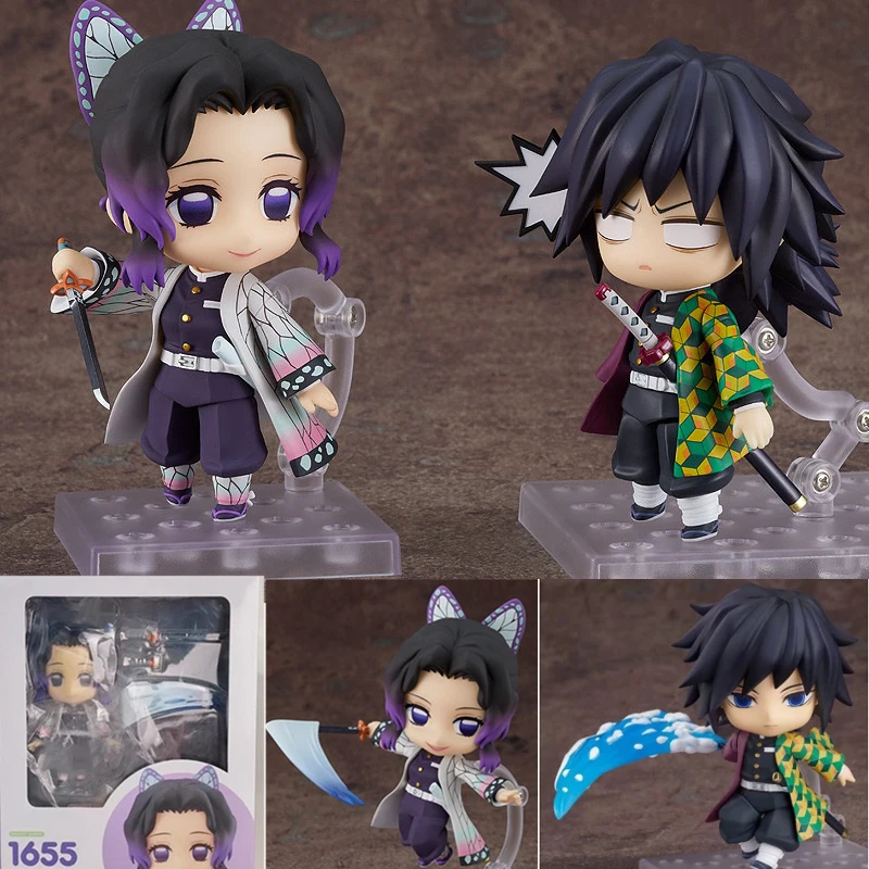 Фигурки Nendoroid Demon Slayer Kimetsu No Yaiba 1655 фигурки Rengoku 1408 Tomioka Giyuu экшн-фигурки Agatsuma Zenitsu -
