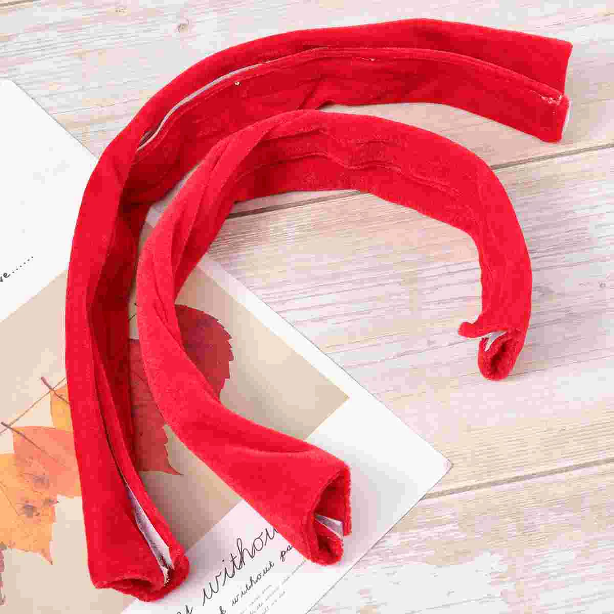 

Handle Covers Refrigerator Cover Fridge Door Protector Cloth Appliance Oven Set Microwave Kitchen Washable Red Car Refrigerators