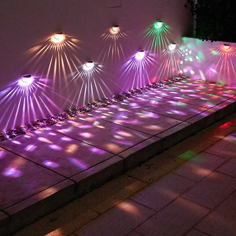 Настенный уличный светильник на солнечной батарее