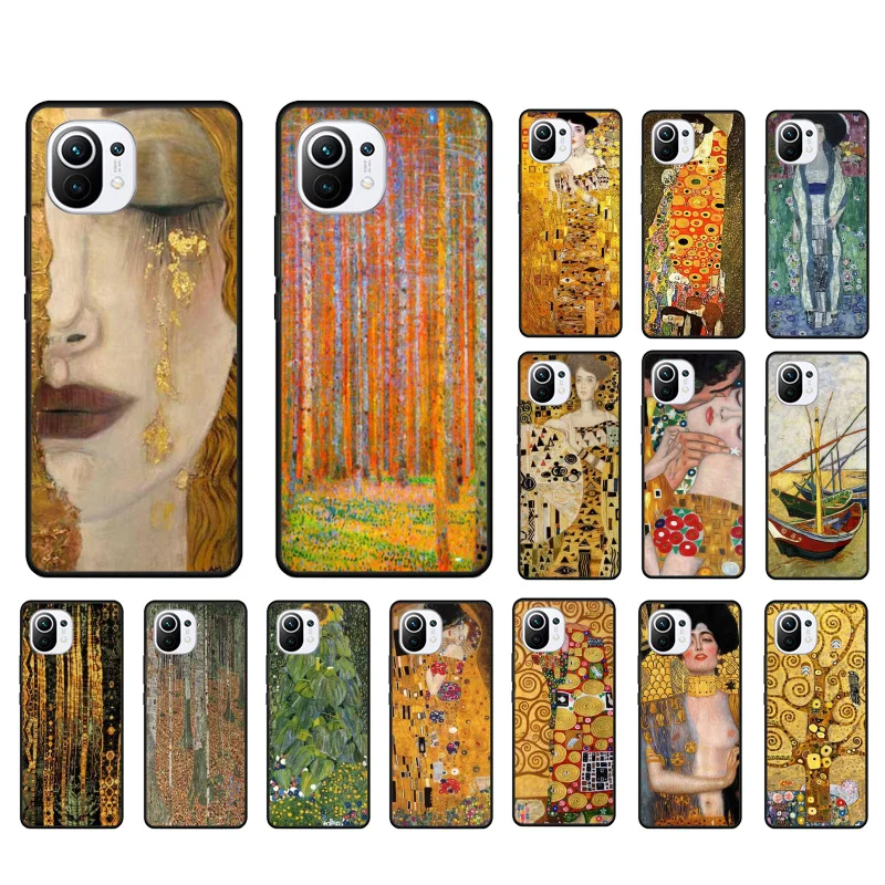 

Kiss Gustav Klimt Golden Tears Phone Case for Xiaomi 12 Mi 10T 11T 11 Pro 10 10T 11 lite 10pro 11Ultra Poco X3 Pro Poco F3 M3