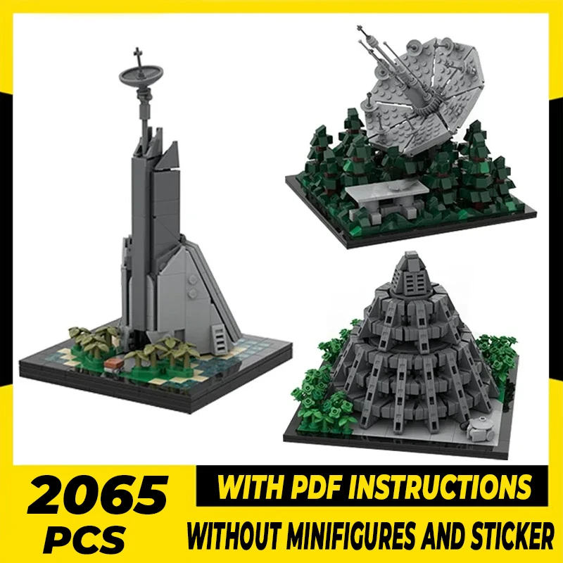 Популярная модель из фильма &quotзвезда&quot строительные блоки Moc Базовая