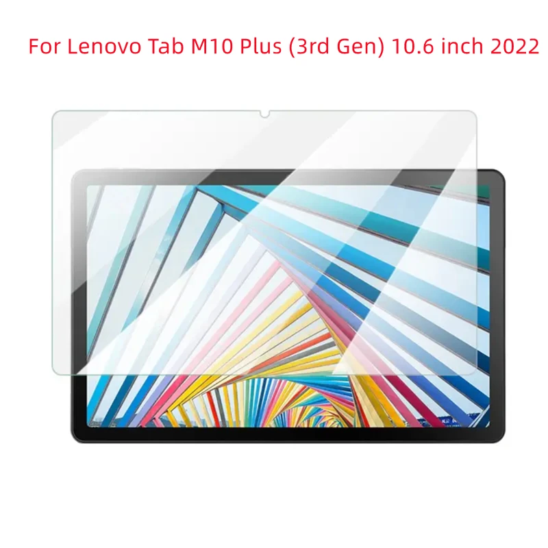Фото Для Lenovo Tab M10 Plus 3-е поколение 10,6 дюймов закаленное стекло Защита для экрана 2022 планшет без пузырьков Ультрапрозрачная пленка №1