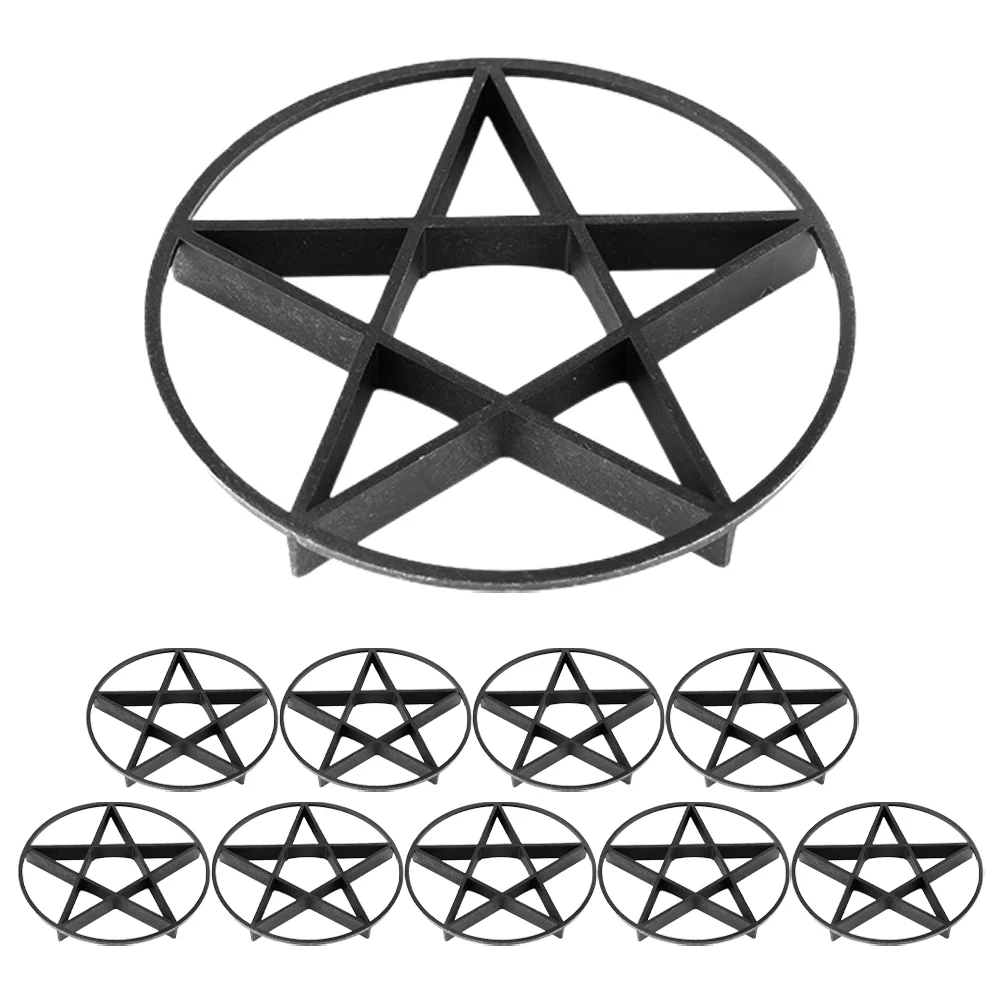 10 шт. кронштейн для цветочного горшка подставки цветов уличных растений коврик