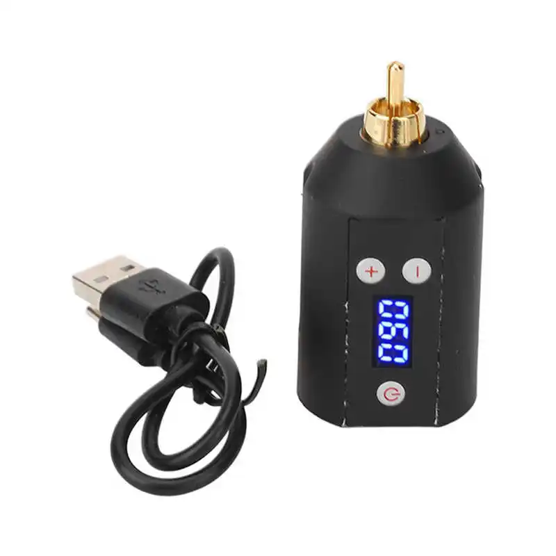 

Cordless Tattoo Power Supply Rechargeable Dedicated Lithium Battery Tattoo Machine Power Supply for Tattoo Studio