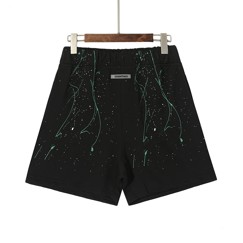 New Men's Essentials Summer Shorts Reflective Letter Streetwear Designer shorts Breathable Cotton Sports Shorts