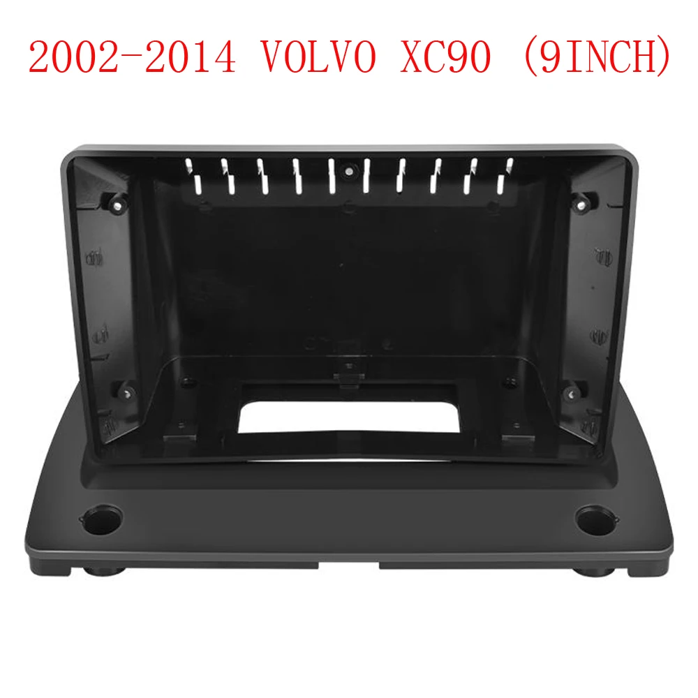 

Car Audio 9 inch Big Screen DVD android gps Fascia Frame Adapter For Volvo XC90 02-14 2 Din Dash Installation Panel Frame