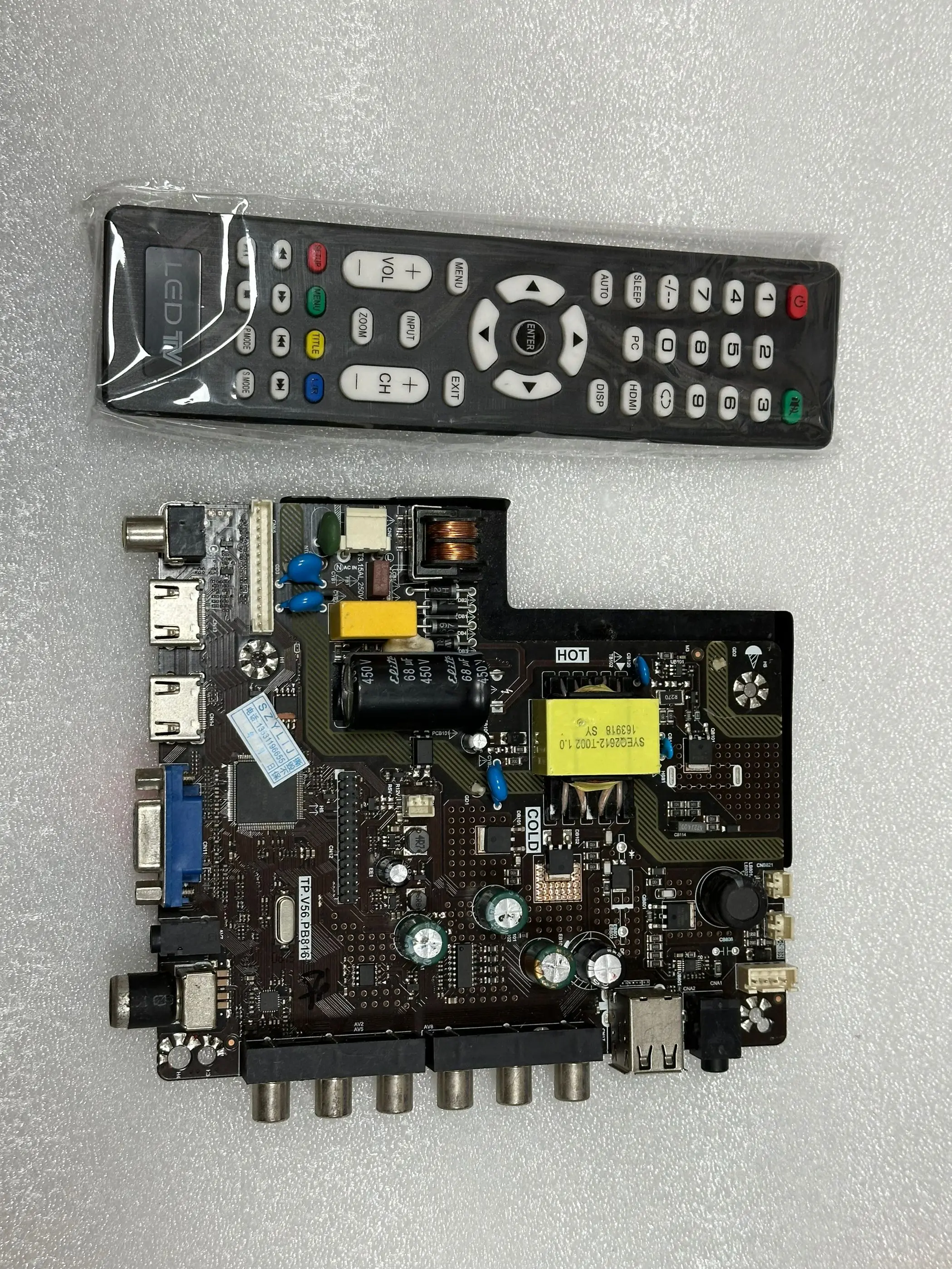 

TP.V56.PB816 TP.V56.PB826 SKR.816 TP.RD8503.816 универсальная плата драйвера три в одном