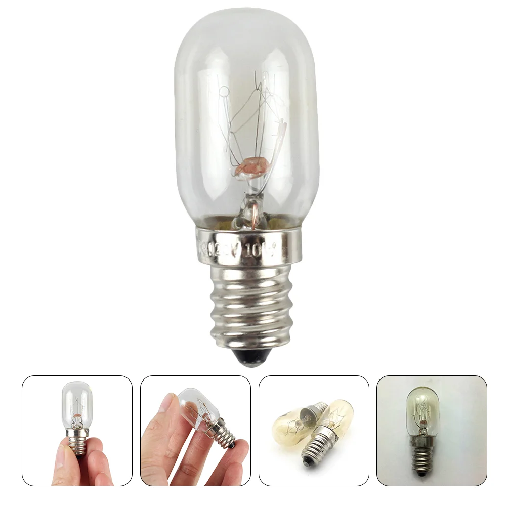 

10 PCS Refrigerator Bulb Replacement 110-130V E12S Freezer Light Range Hood Bulb