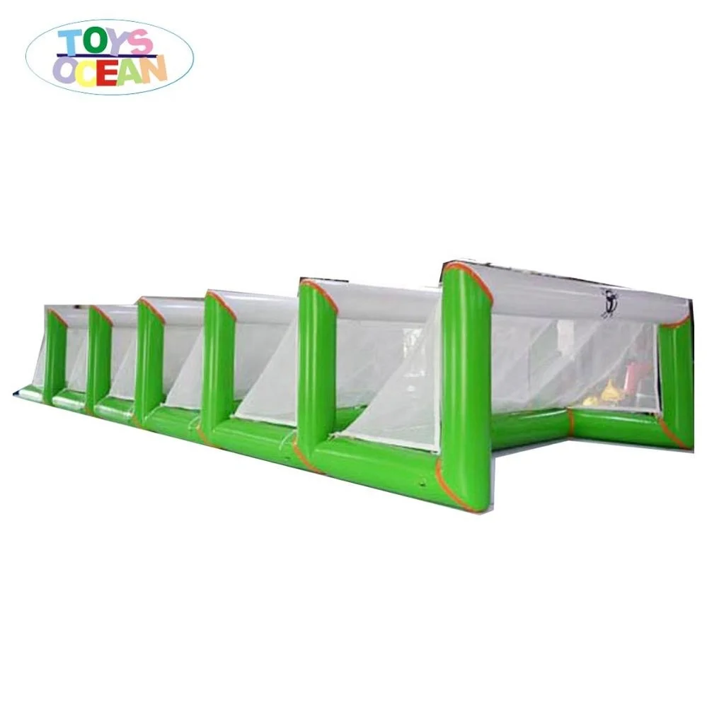 

Inflatable water football goal floating volleyball water polo goal