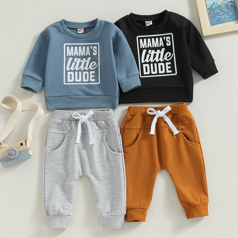 

Спортивный костюм с длинным рукавом и круглым вырезом для мальчиков