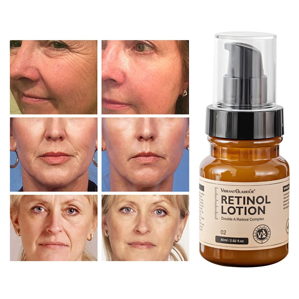 

Retinol Face Lotion Remove Wrinkles Fine Lines Anti-Aging Facial Lotion Face Firming Brightening Moisturizing Skin Care