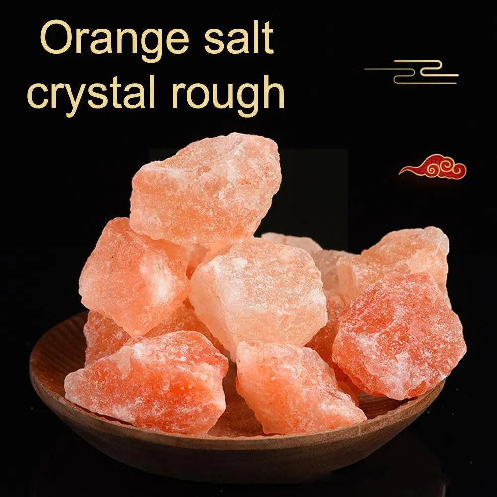 

Orange Salt Aromatherapy Stone Rough Crushed Diffuser Crystal Home Orange Desktop Decoration Decorative Souvenirs Ornaments L7D0