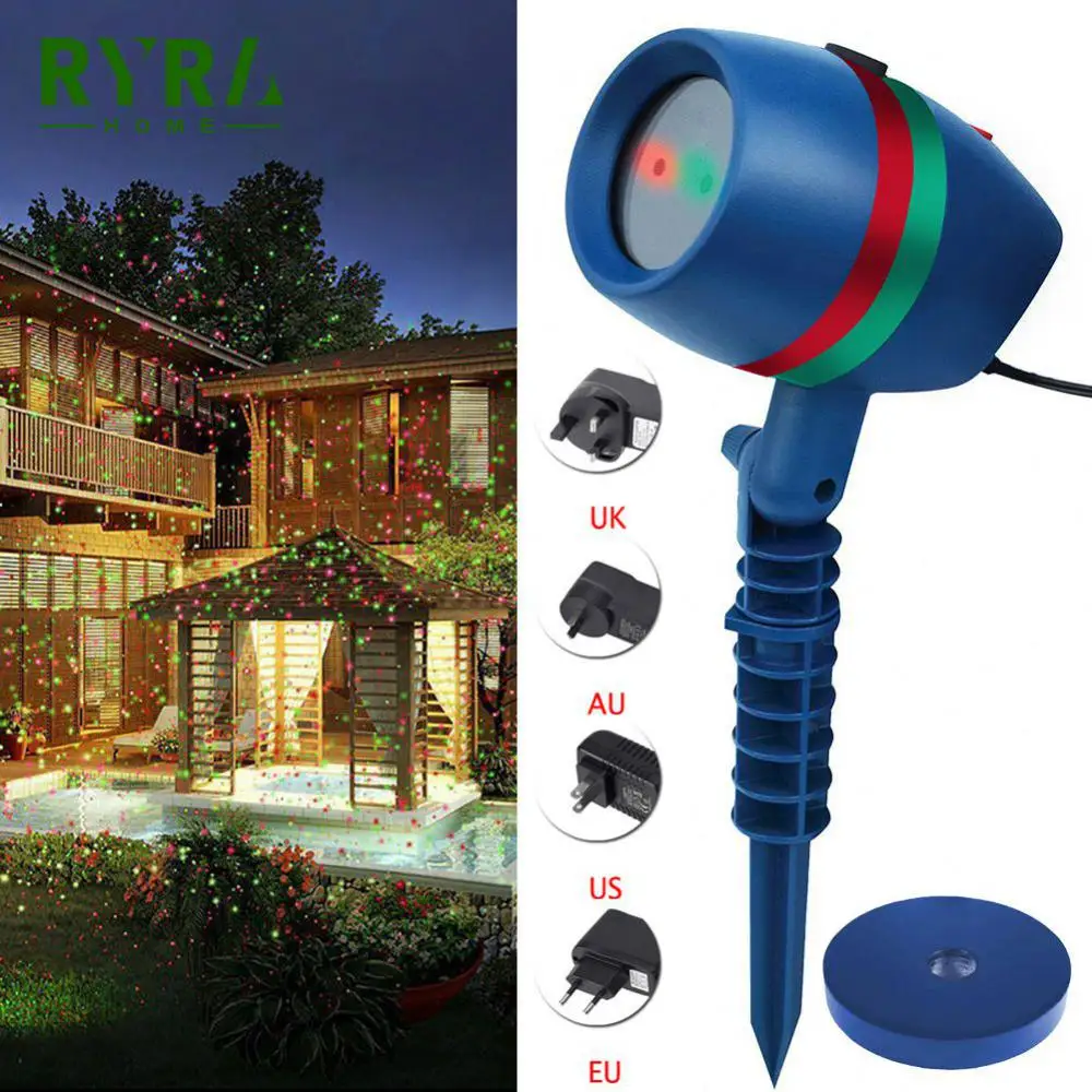 

Mantianxing Laser Lamp Outdoor Projection Lamp USB Laser Spotlight Christmas Lawn Lamp Laser Light Decoration Stars Shine Decor