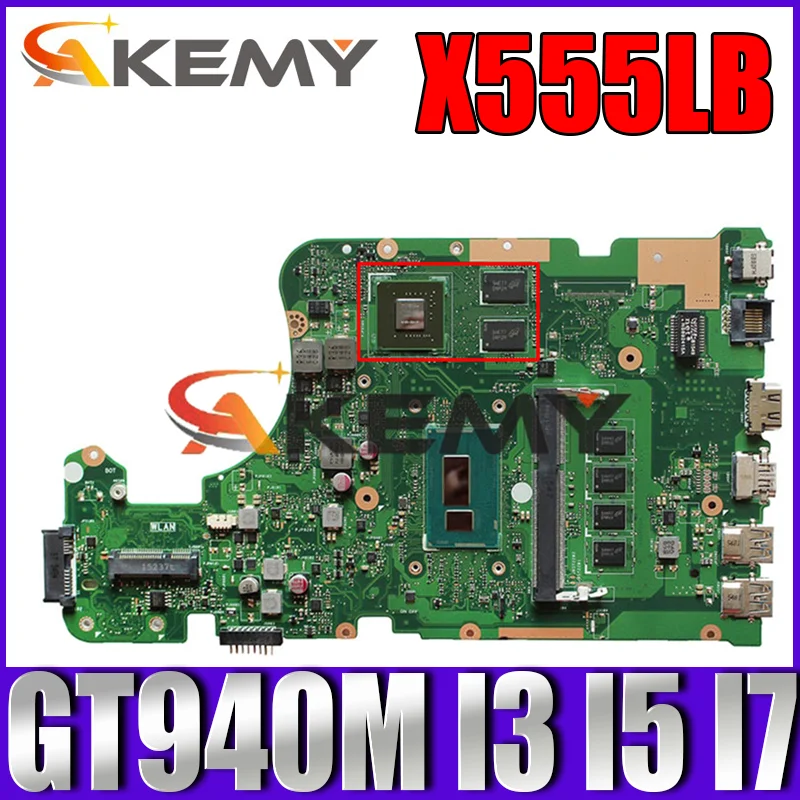   X555LB GT940M I3 I5 I7 4- 5-  4     ASUS X555LJ X555L X555LDB X555LF X555LN 