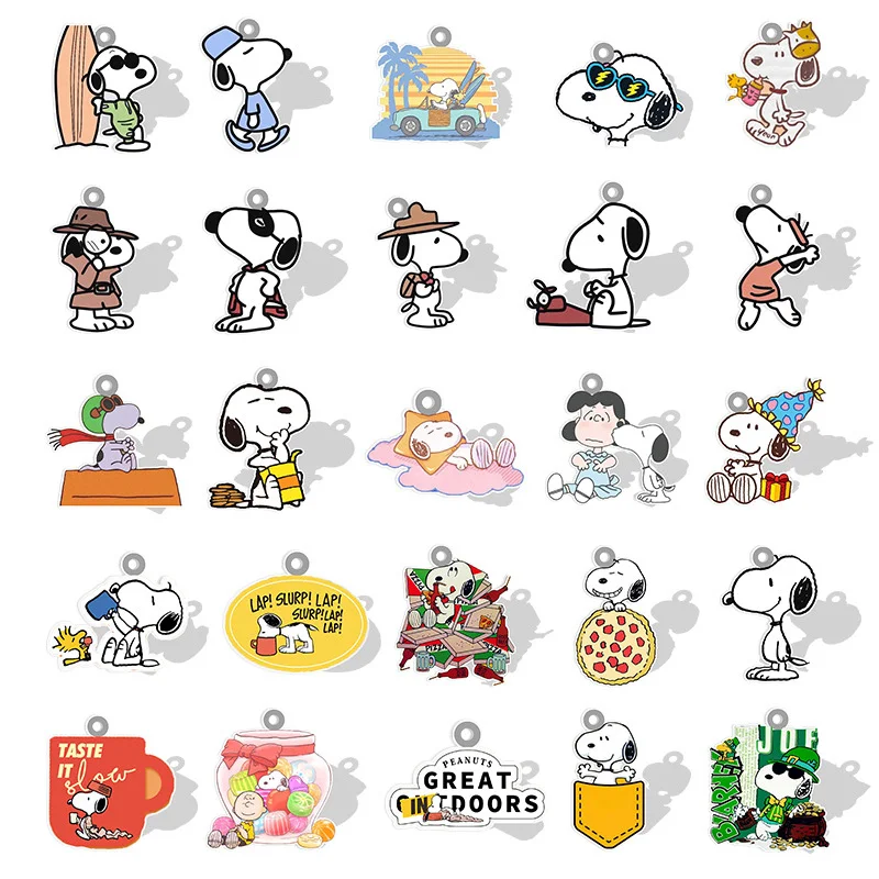 

Брелок Snoopy для мужчин и женщин, подвеска «сделай сам» на сумку, брелок для ключей, искусственный брелок для мужчин и женщин, Подарочный матер...