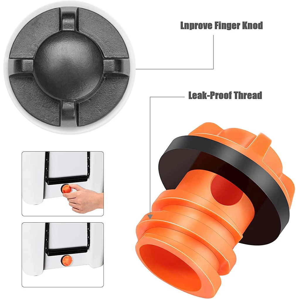 Box Water Drain Stoppers Replacement For Rtic 20 45 65 110