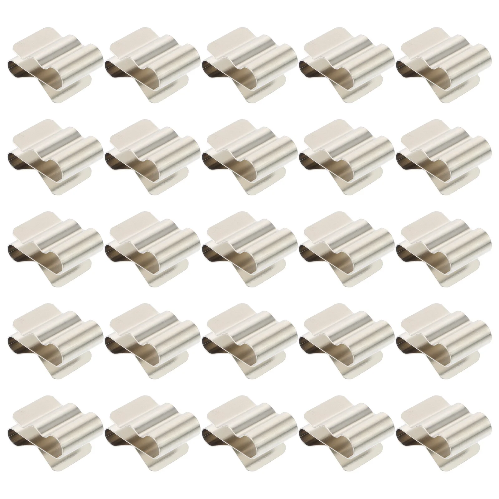 

50pcs Stainless Steel Solar Panel Cable Clip Professional PV Cable Clips