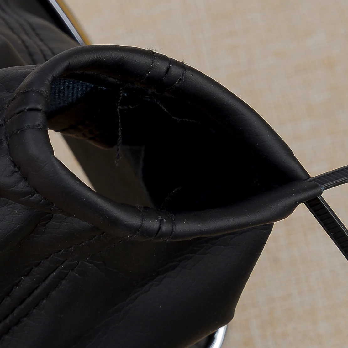 46705200 Кожаная ручка переключения передач из искусственной кожи чехол для