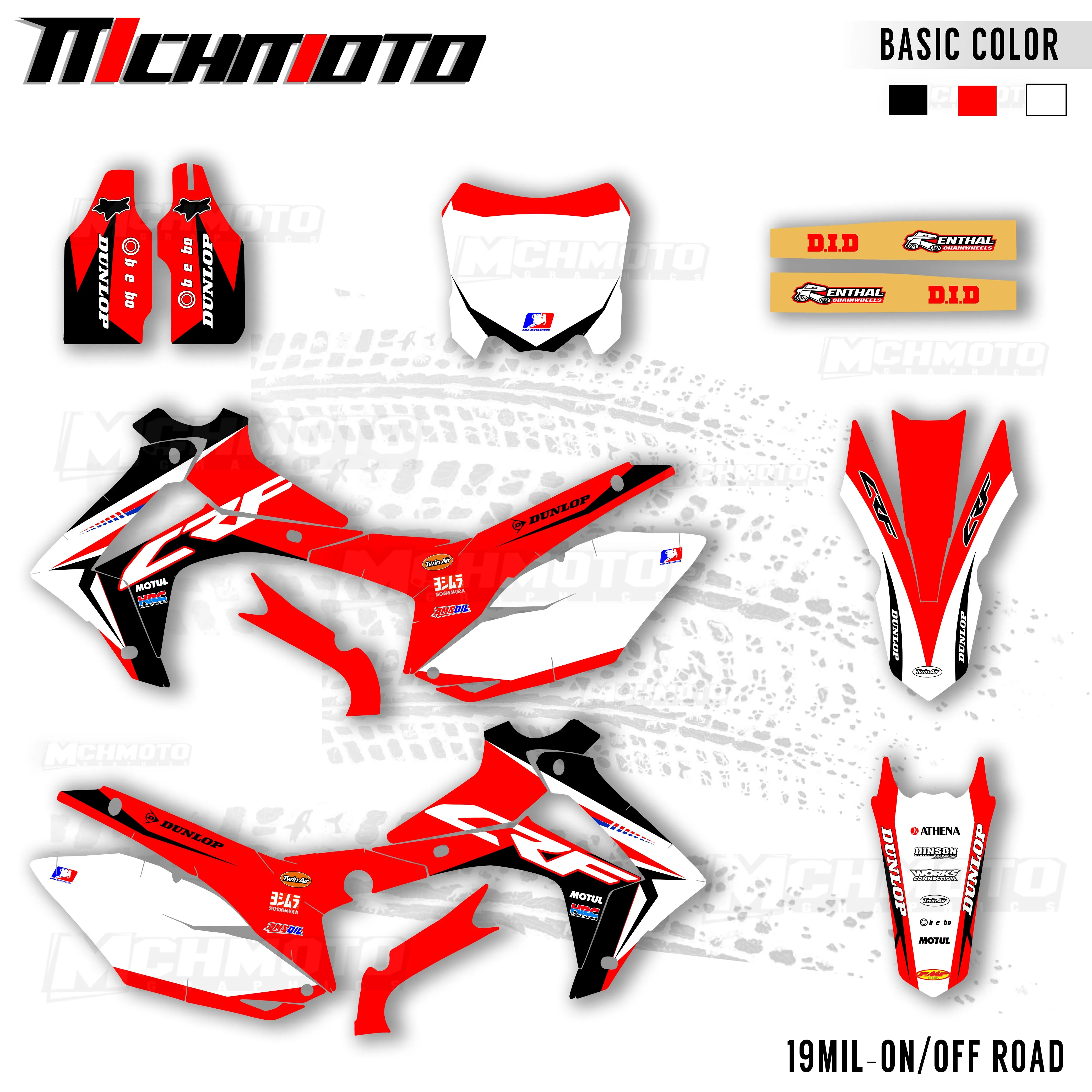 MCHMFG графические наклейки, наклейки, фон для HONDA CRF250 CRF 250 2014 2015 2016 2017 CRF450 CRF 450 2013 2014 2015 2016