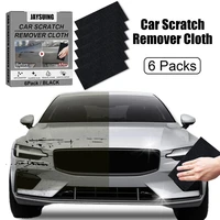 6 pcs nano glitter cloth nano glitter cloth for car scratch remover easy repair light scratched car paint