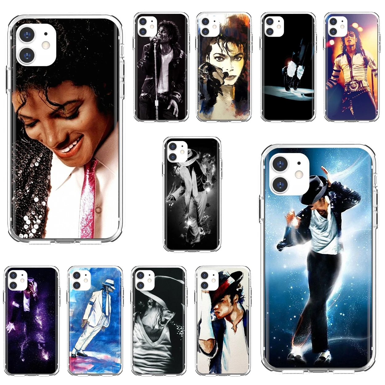 Мягкий чехол для Xiaomi Redmi 2 S2 3 3S 4 4A 5 5A 6 6A 7A 9 9T 9C 9A Pro Pocophone F1 Legend-Майкл-Джексон-MJ-King -