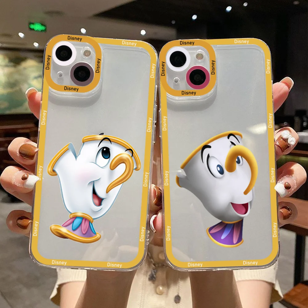 

Disney Beauty And the Beast Transparent Phone Case For Xiaomi Mi 13 12 11 10 lite 11i 12S Poco M3 M4 F3 MIX 3 4 Pro Ultra Cover