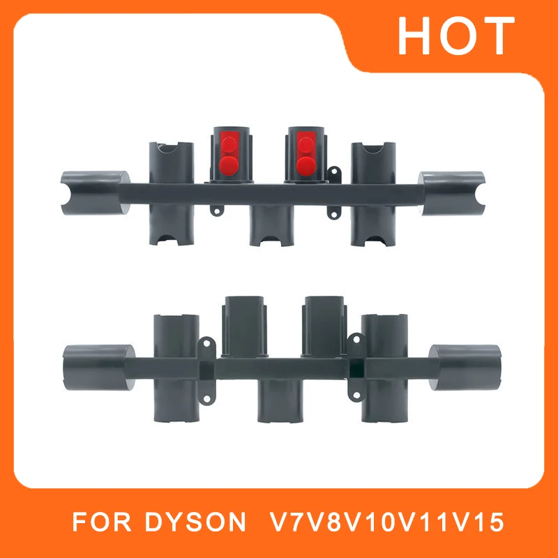 

Кронштейн для пылесоса Dyson, аксессуары V7V8V10V11V15, полка для хранения с 9 отверстиями и всасывающей головкой, съемная стойка
