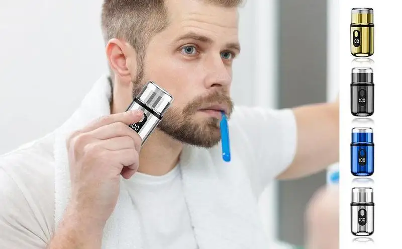 

Мини-электробритва портативная быстрая мощная электрическая бритва универсальная карманная Мужская электрическая бритва с зарядкой от USB