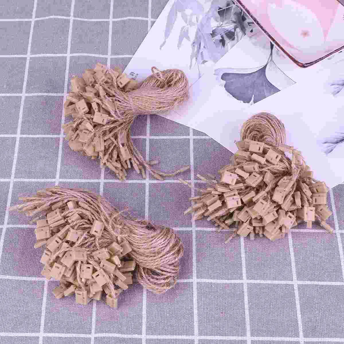 

1000pcs Durable Box Clothing Hanging Tablets Hanging Rope Tag Rope for Shop (General Style)