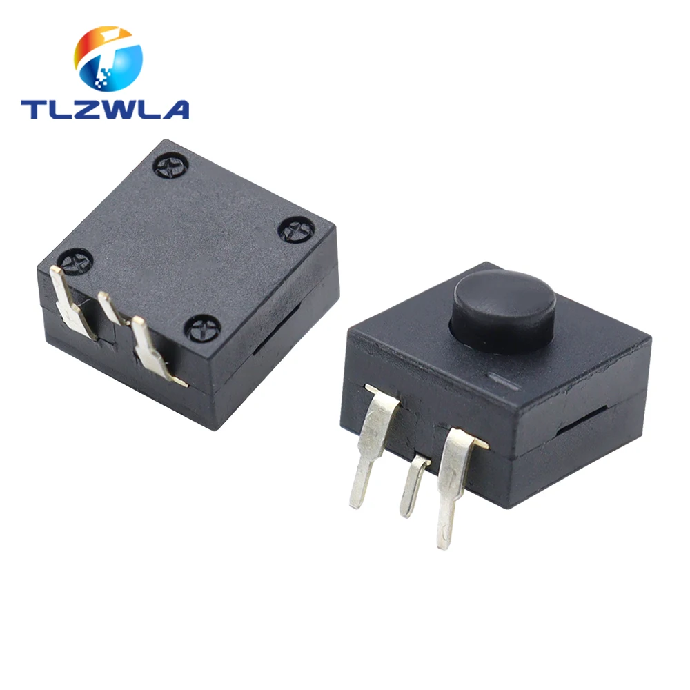 

Набор из 10 черных мини-переключателей TLZWLA для фонарей