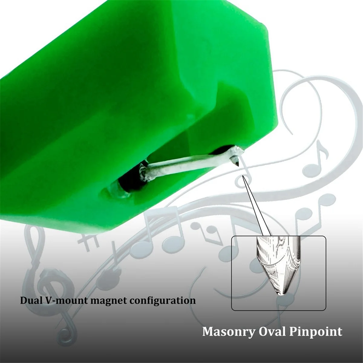 Сменный стилус для Audio Technica AT95E ATN95E AT93 AT3400 AT3450 LP аксессуары проигрывателя