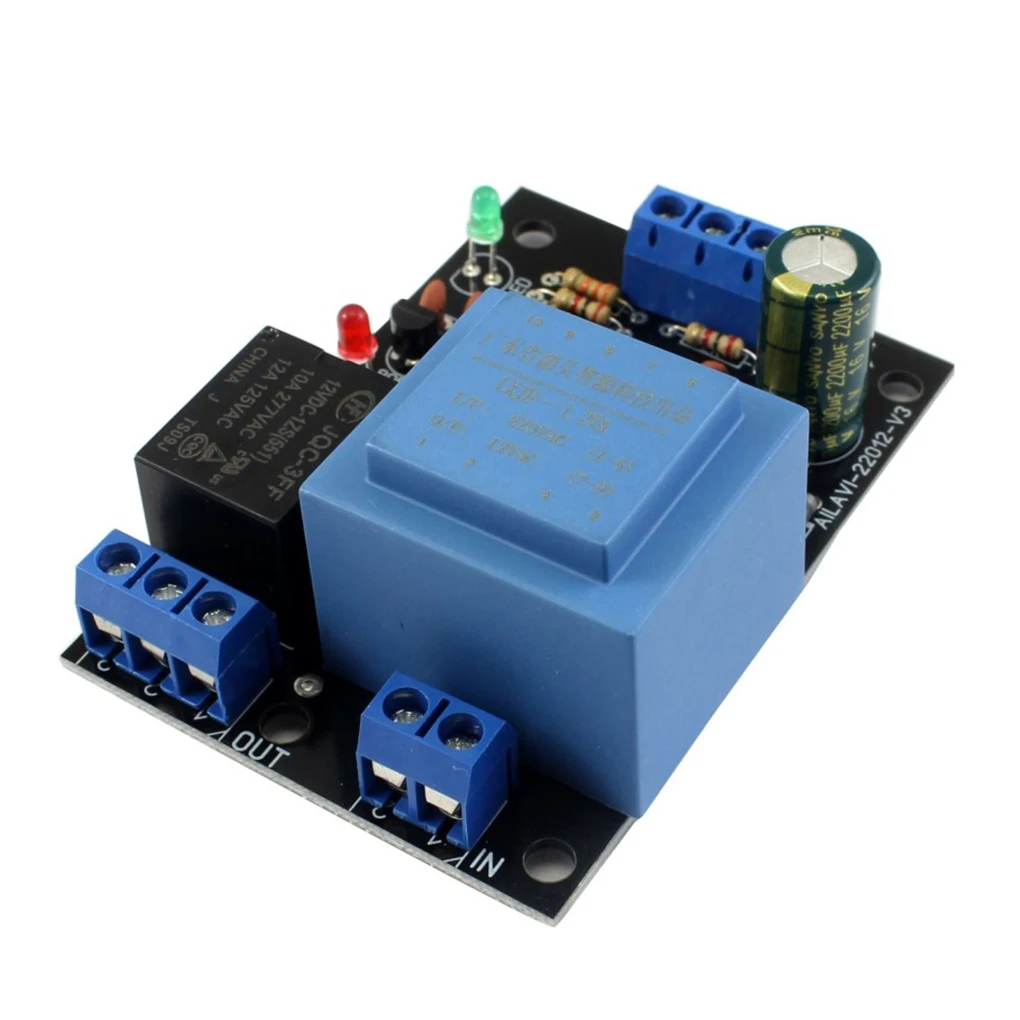 

Professional Water Level Detection Sensor Module AC 220V 10A Automatic Drainage Liquid Level Controller Switch