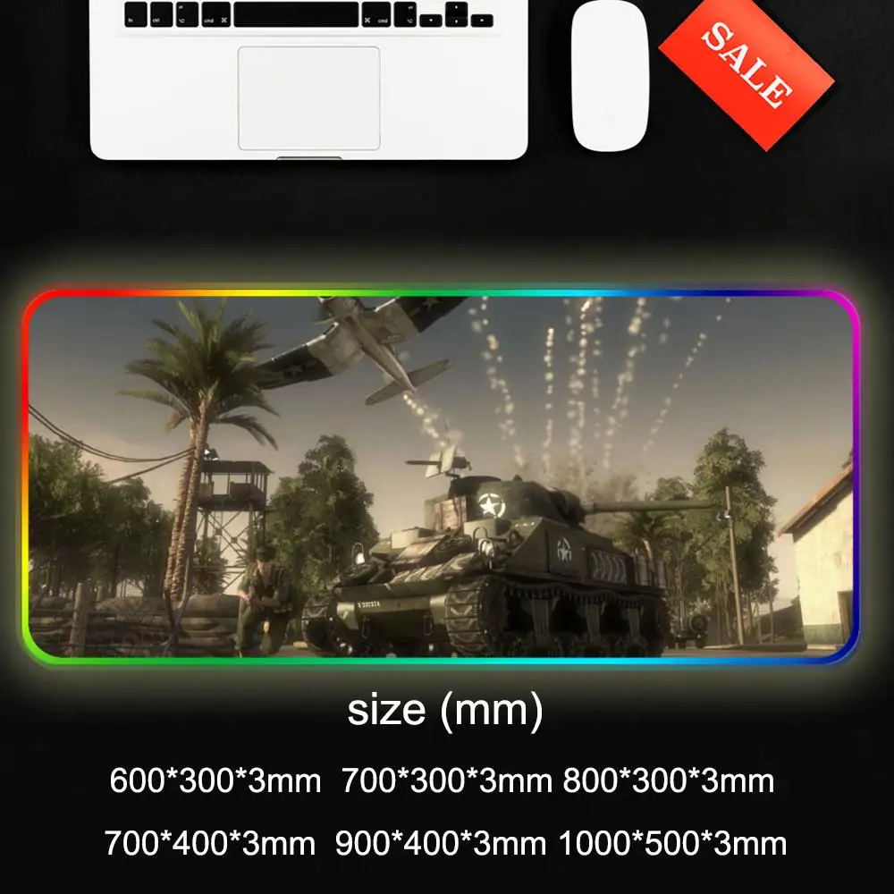 Коврик для мыши Battlefield XXL RGB коврик Kawaii игровые аксессуары компьютерная