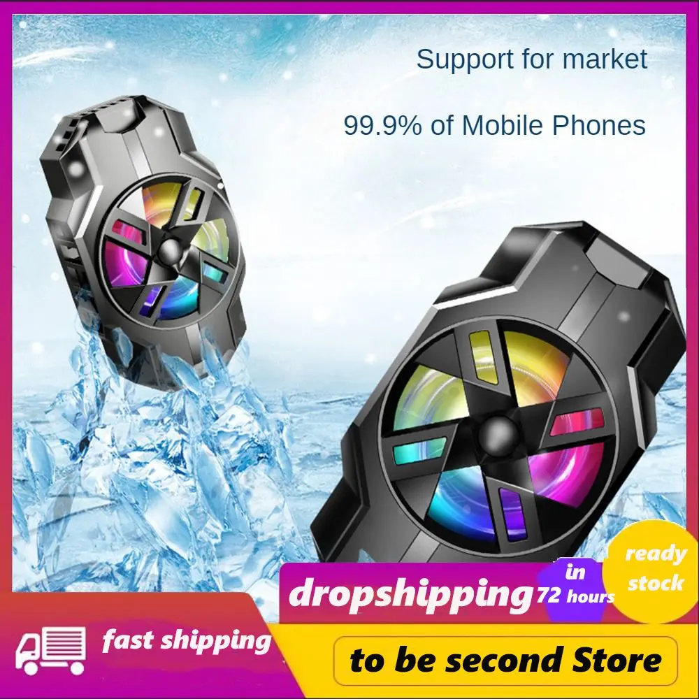 

Mobile Phone Accessories Air-cooled Cooler Rechargeable Fast Charge Cooling Cell Phone Gaming Radiator S3 High Power Battery