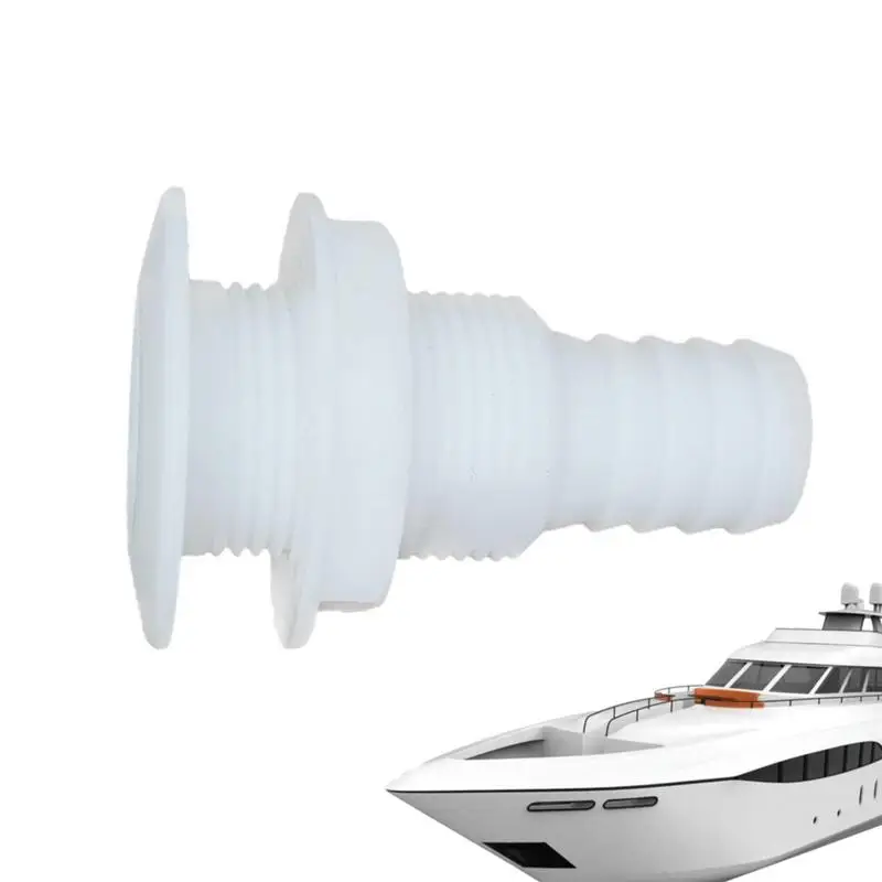 

Boat Drainage Outlet Marine Nylon Hose Connector Yacht Thru-Hull Bilge Durable Vent Marine Yacht Sail Hardware Accessories