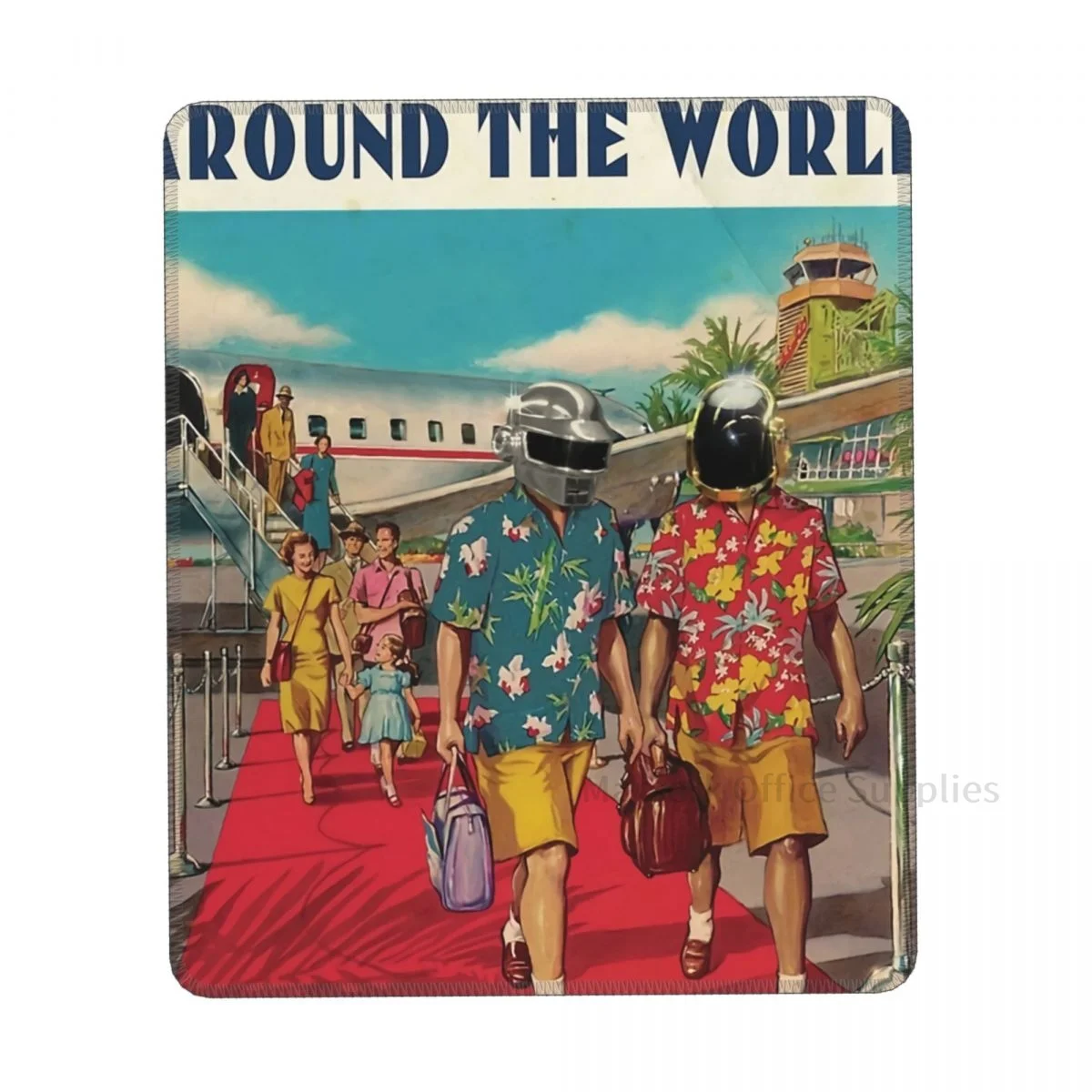 

Шлем Daft Punk коврик для мыши по всему миру, компьютерный геймерский Настольный коврик для клавиатуры, персонализированный резиновый нескольз...