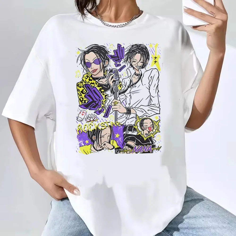 Рубашка Black Stones Nana Osaki женская в стиле хип-хоп аниме корейская одежда винтажная