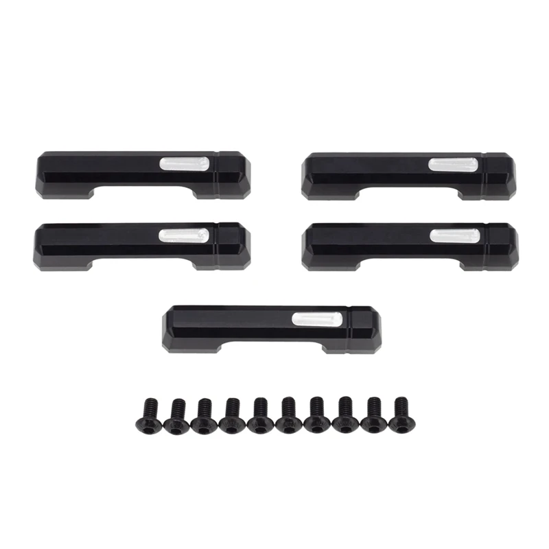 

5Pcs Metal Door Handles Decoration for Axial SCX6 Jeep JLU Wrangler 1/6 RC Crawler Car Upgrade Parts Accessories