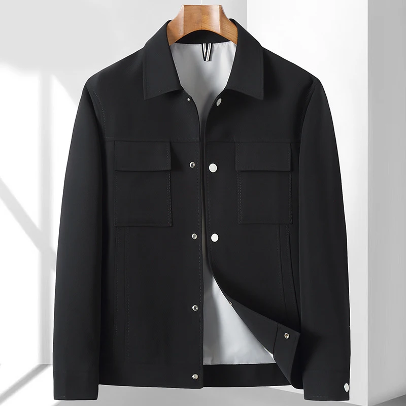 Новинка весна-осень 2023 короткая рабочая куртка Мужская Повседневная модная